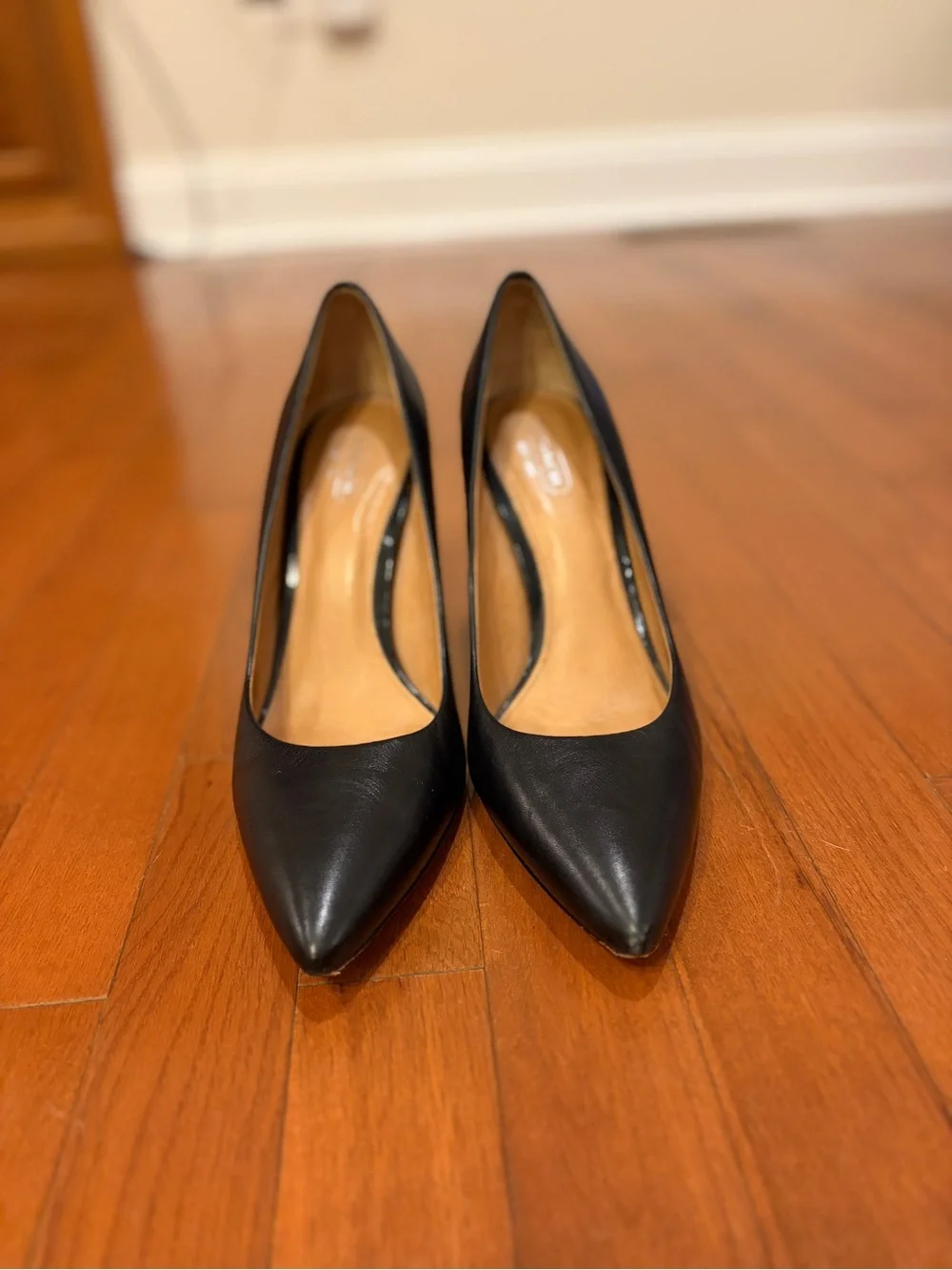 Coach | Classic Black Pointed-Toe Stiletto Pumps 4in